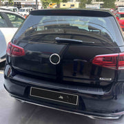 VW Golf Arka Tampon Eşiği - Mat Siyah | 2013-2020 Arası, HB