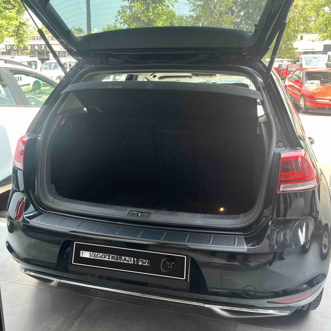 VW Golf Arka Tampon Eşiği - Mat Siyah | 2013-2020 Arası, HB