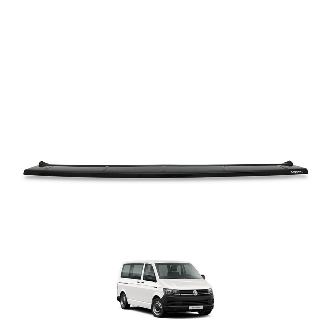 VW Transporter T6 Arka Tampon Eşiği - Piano Siyah | 2015-2023 Arası
