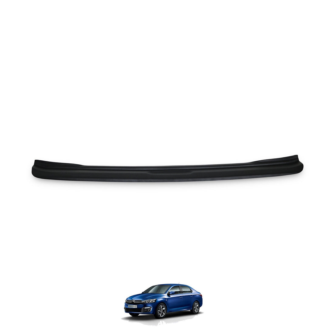 Peugeot 301 Arka Tampon Eşiği - Mat Siyah | 2012 ve Sonrası, SD
