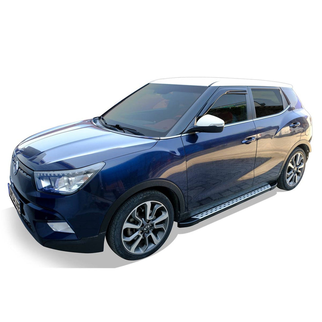 Peugeot Expert Traveller Yan Basamak Seti - Dot Line, Uzun Şase | 2017 ve Sonrası