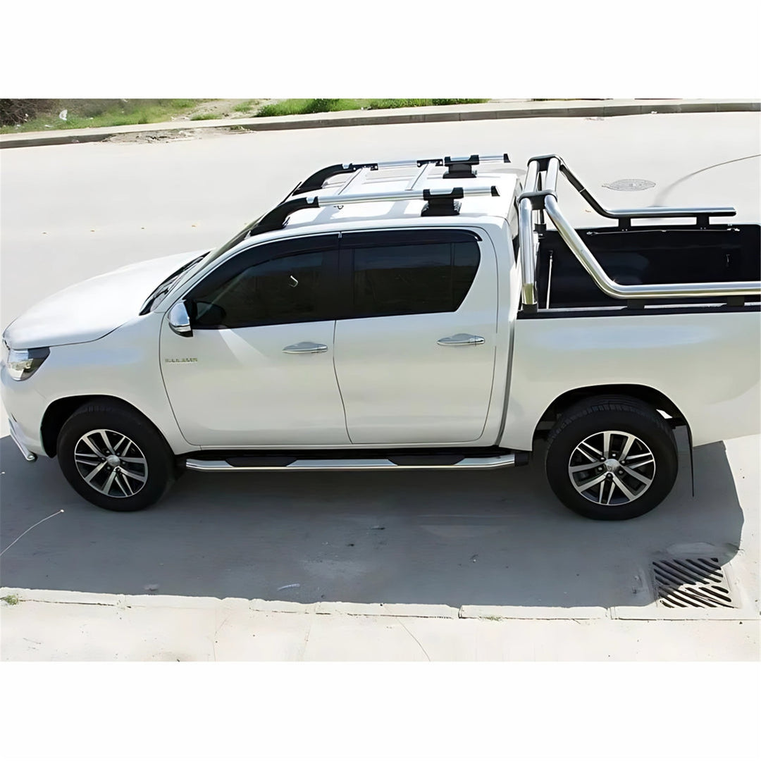 Nissan Navara Yan Basamak - Krom, Çap:76, Amazon | 2006-2015 Arası