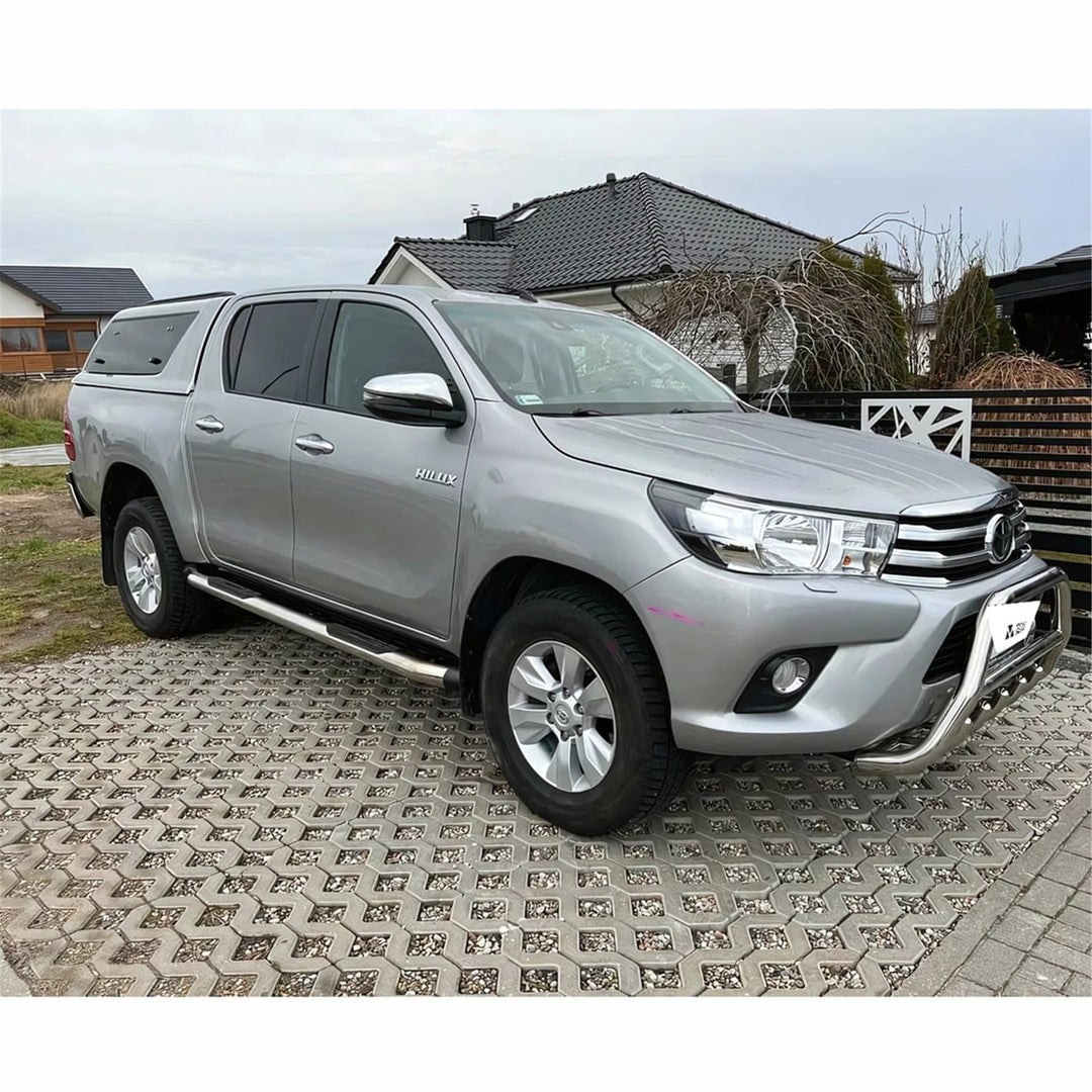 Nissan Navara Yan Basamak - Krom, Çap:76, Amazon | 2006-2015 Arası