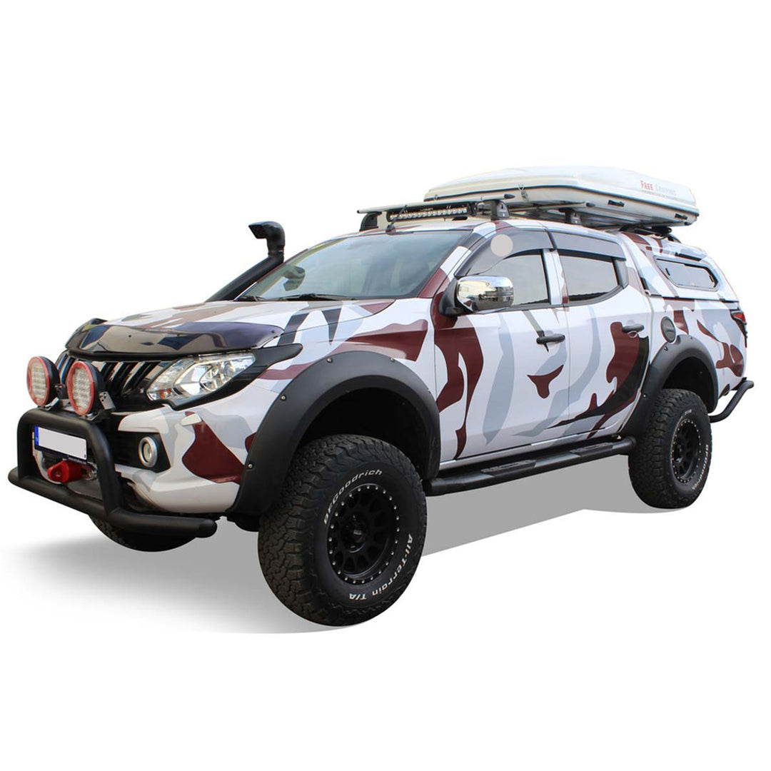 SsangYong Musso Yan Basamak - Siyah, Çap:76, Amazon | 2018 ve Sonrası