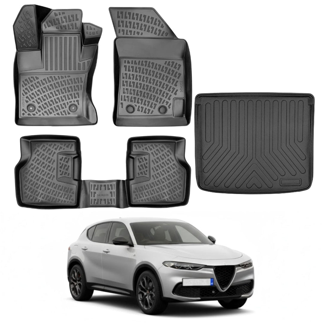 Alfa Romeo Tonale 3D Paspas  ve Bagaj Havuzu (Üst Bagaj) | 2022 ve Sonrası
