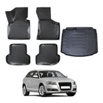 Resmi Galeri görüntüleyicisine yükleyin, Audi A3 3D Paspas  ve Bagaj Havuzu | 2003-2013 Arası, HB