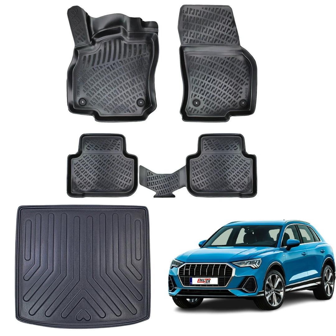 Audi A3 3D Paspas  ve Bagaj Havuzu | 2013-2020 Arası, HB