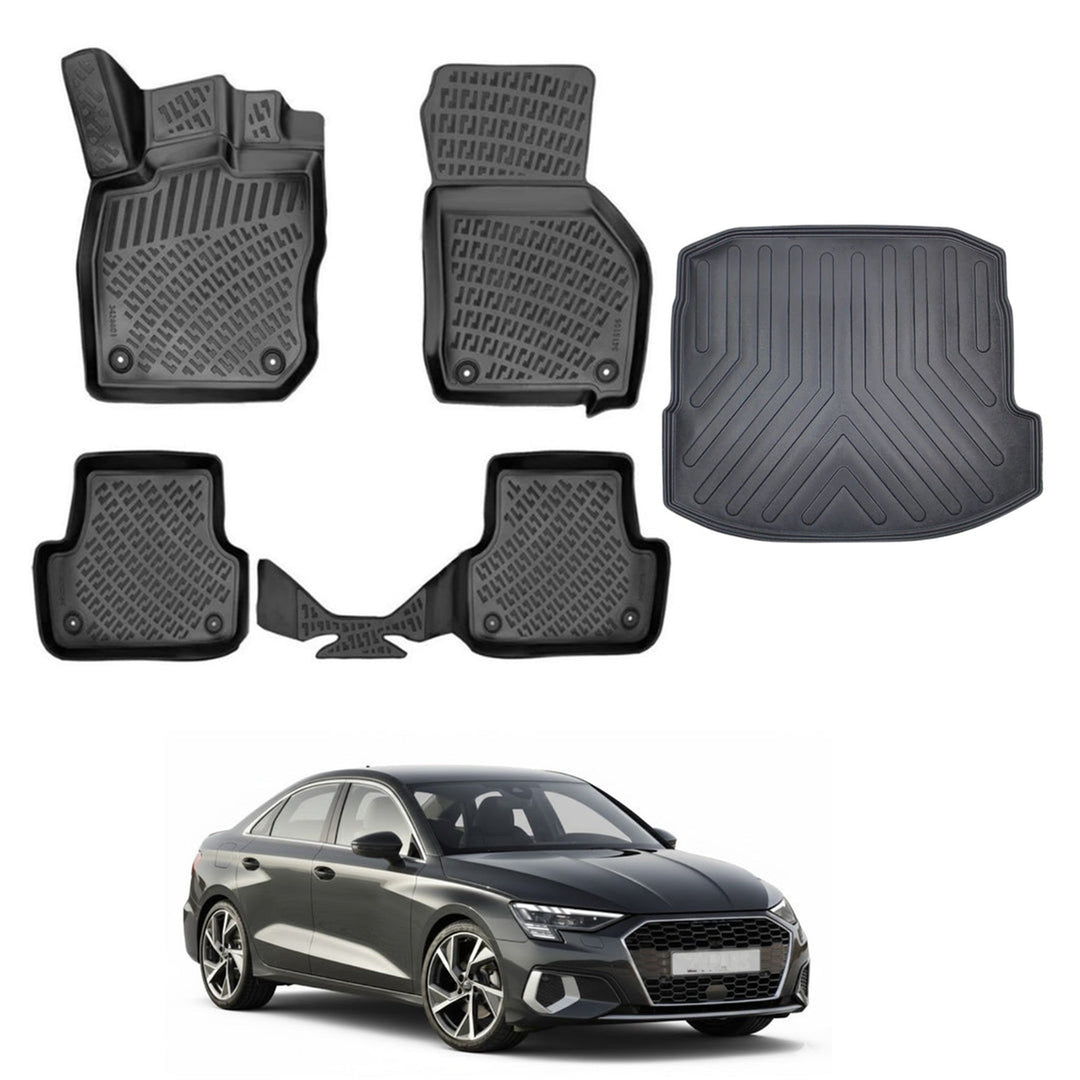 Audi A3 3D Paspas  ve Bagaj Havuzu | 2020 ve Sonrası, SD