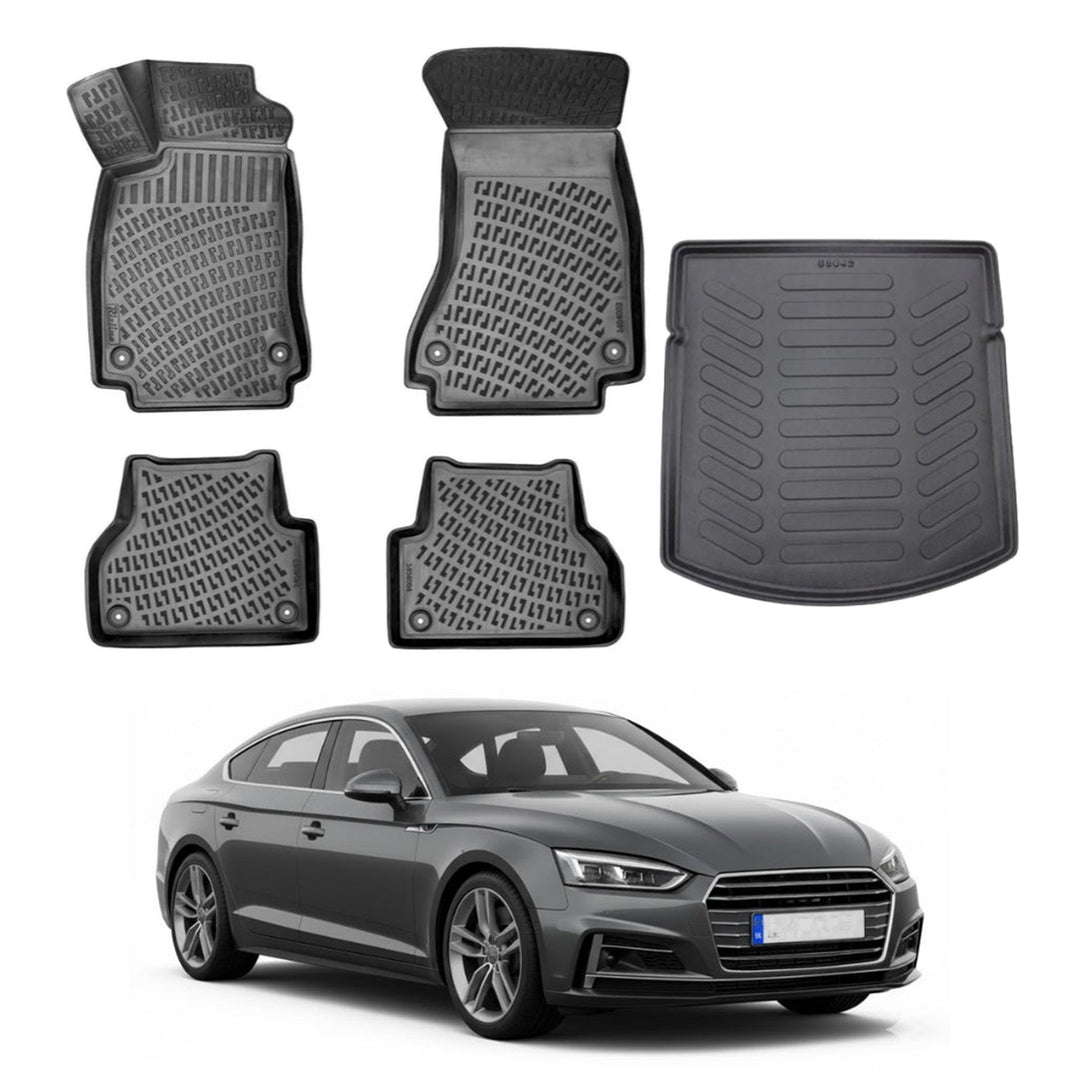 Audi A5 3D Paspas  ve Bagaj Havuzu | 2016 ve Sonrası, SD