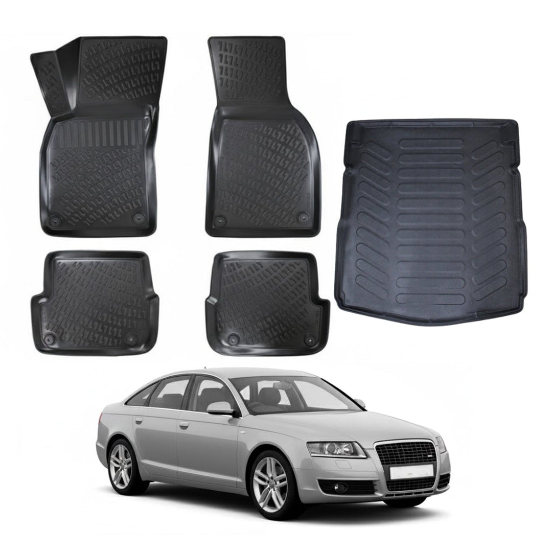 Audi A6 C6 3D Paspas  ve Bagaj Havuzu | 2004-2011 Arası, SD