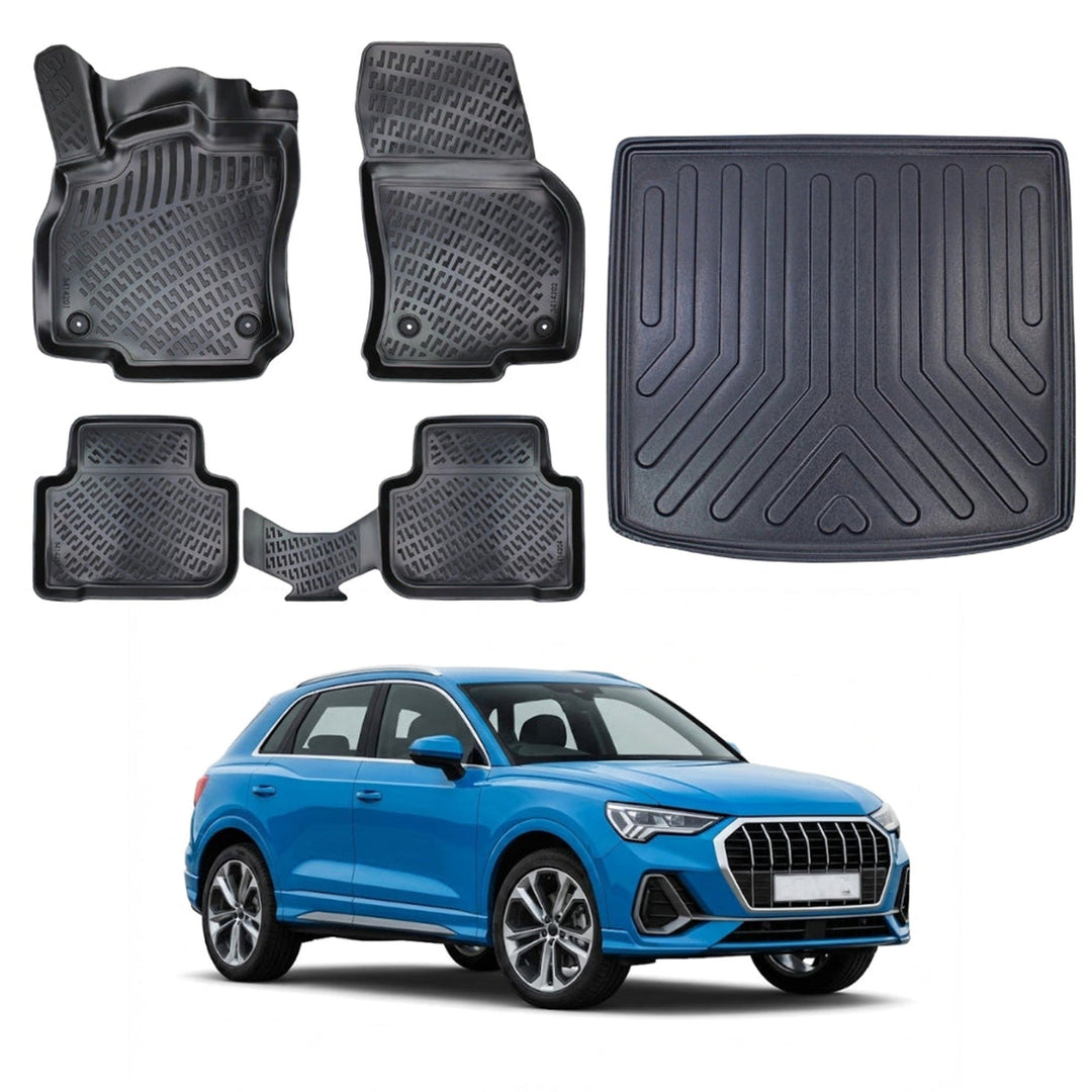 Audi Q3 3D Paspas  ve Bagaj Havuzu | 2018-2024 Arası