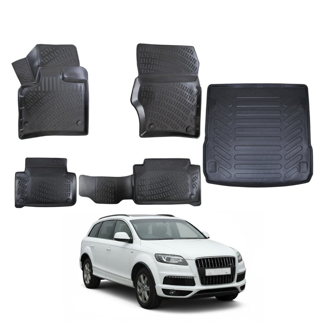 Audi Q7 3D Paspas  ve Bagaj Havuzu | 2006-2015 Arası