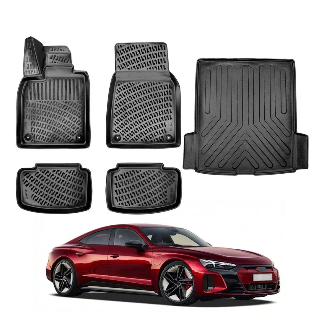 Audi RS e-Tron GT 3D Paspas  ve Bagaj Havuzu | 2021 ve Sonrası