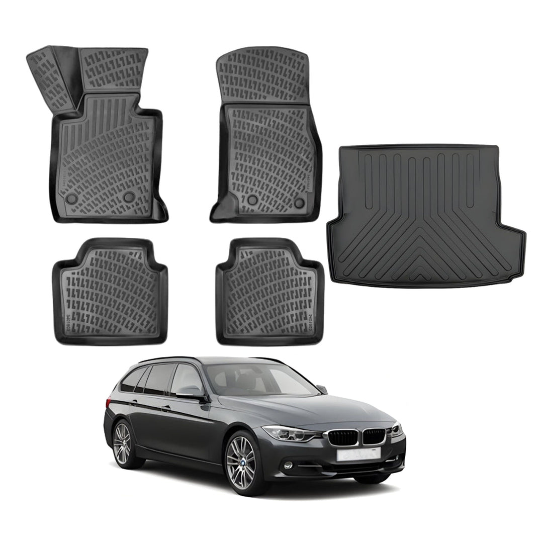 Bmw 3 Serisi F30 3D Paspas  ve Bagaj Havuzu | 2012-2019 Arası, SW