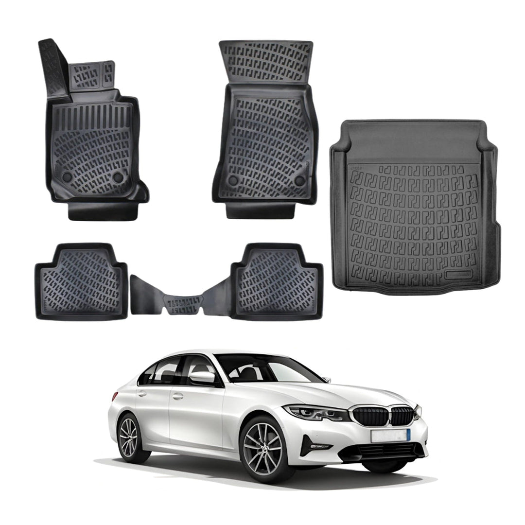 Bmw 3 Serisi G20 3D Paspas  ve Bagaj Havuzu | 2019 ve Sonrası, SD