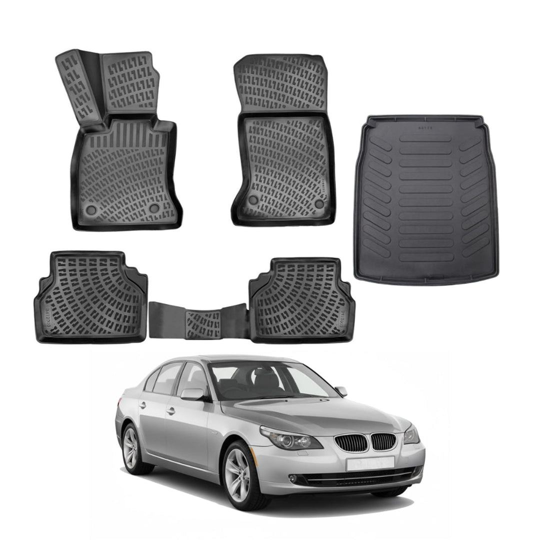 Bmw 5 Serisi E60 3D Paspas  ve Bagaj Havuzu | 2003-2010 Arası, SD