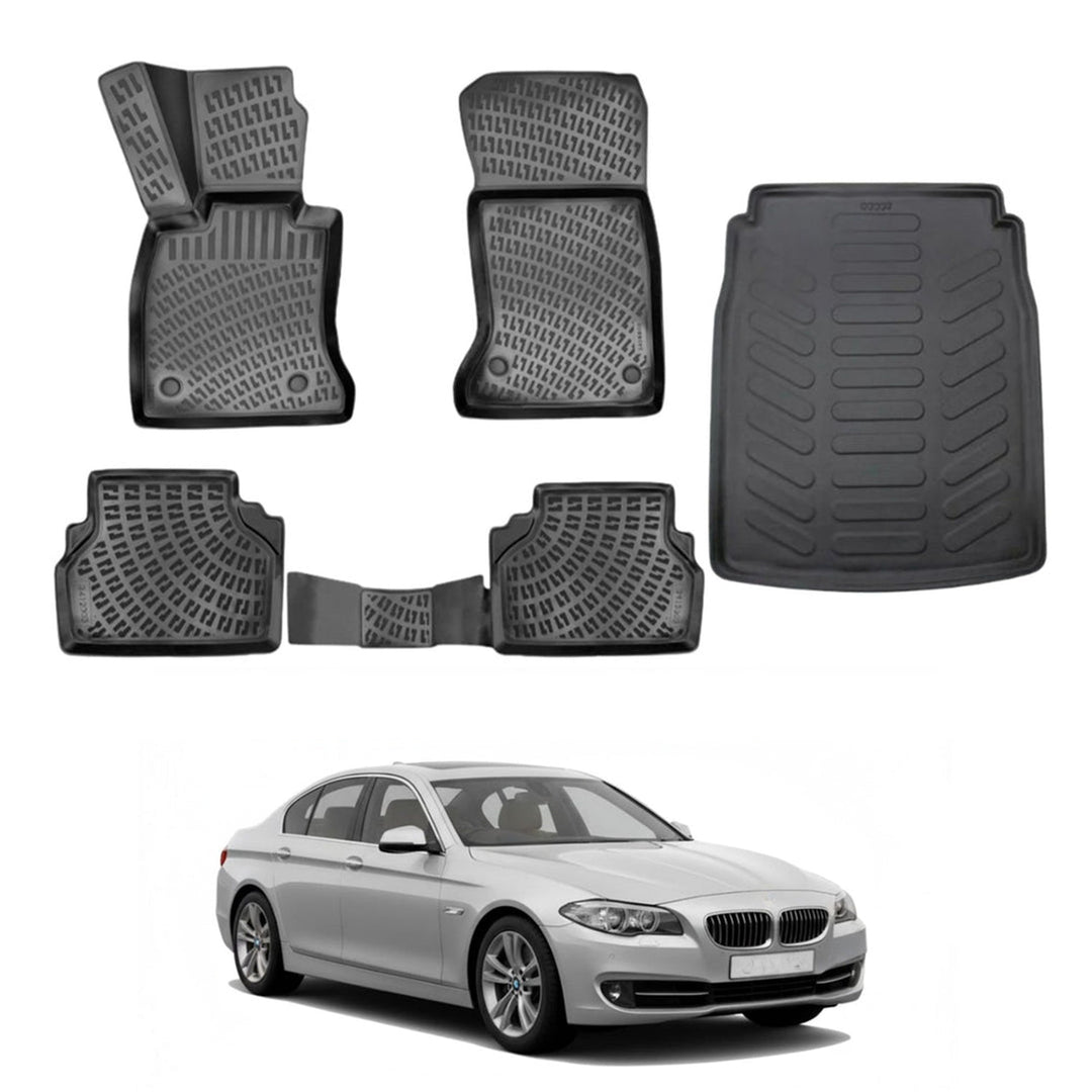 Bmw 5 Serisi F10 3D Paspas  ve Bagaj Havuzu | 2010-2013 Arası, SD