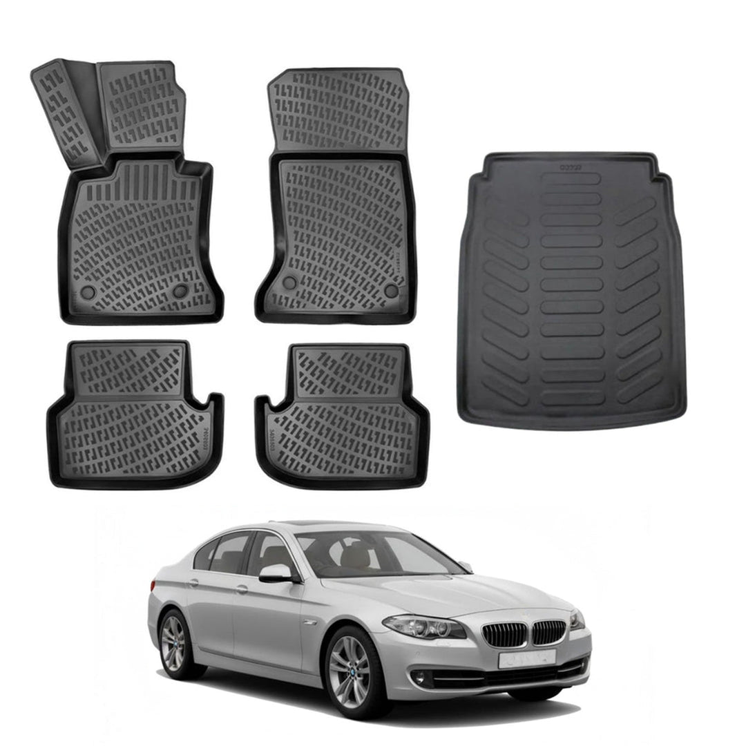 Bmw 5 Serisi F10 3D Paspas  ve Bagaj Havuzu | 2013-2016 Arası, SD