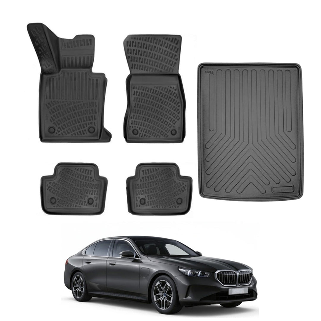 Bmw 5 Serisi G60 3D Paspas  ve Bagaj Havuzu | 2023 ve Sonrası, SD