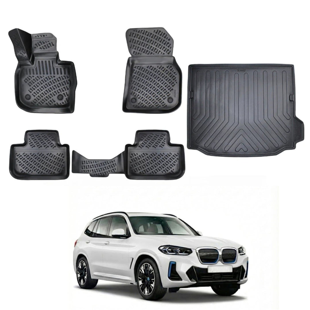 Bmw iX3 G08 BEV 3D Paspas ve Bagaj Havuzu | 2021 ve Sonrası