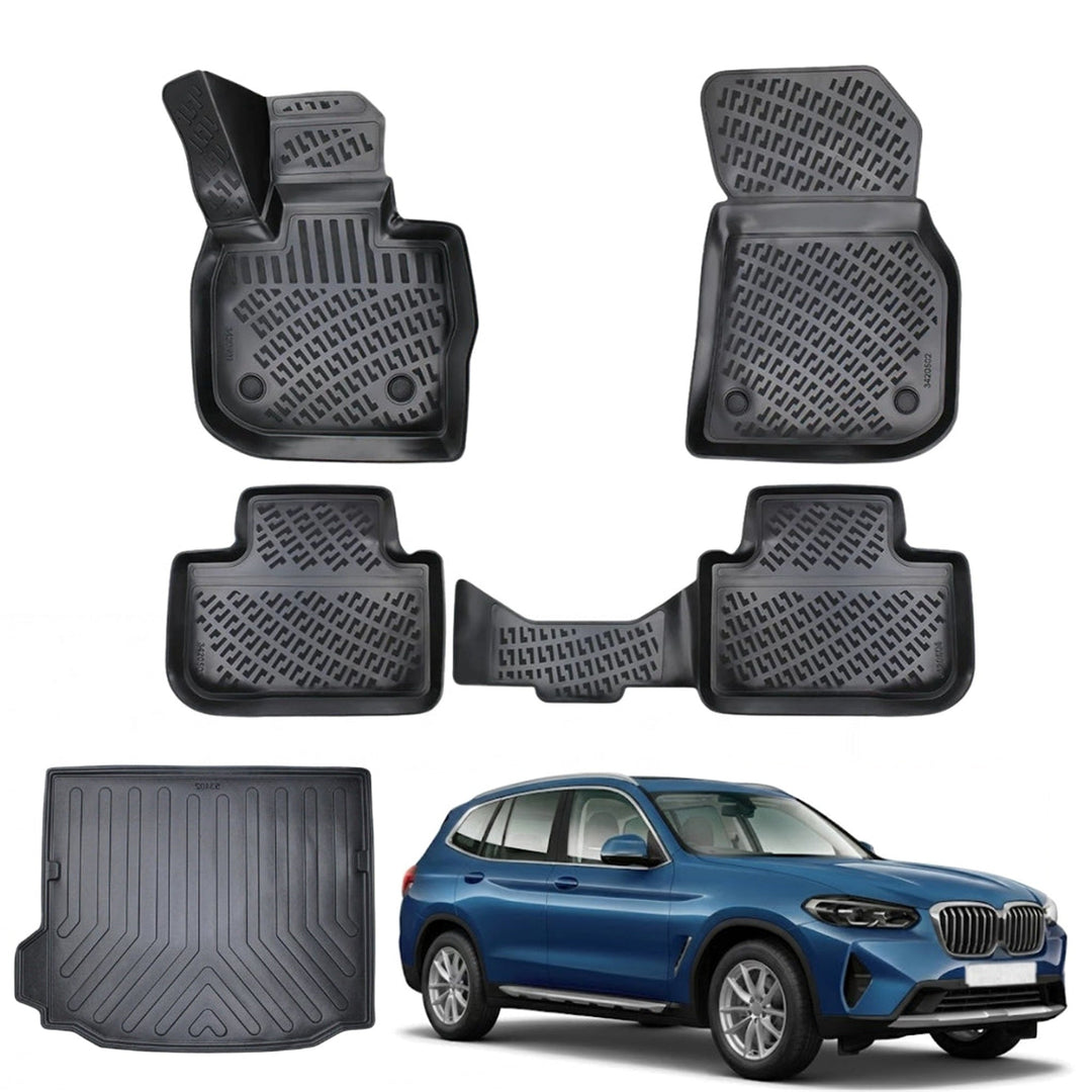Bmw X3 G01 3D Paspas  ve Bagaj Havuzu | 2017-2024 Arası