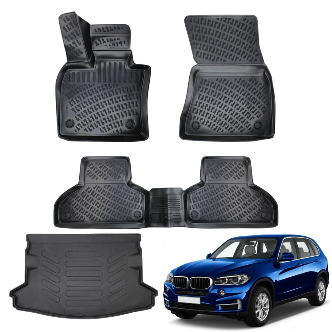 Bmw X5 F15 3D Paspas  ve Bagaj Havuzu | 2013-2018 Arası