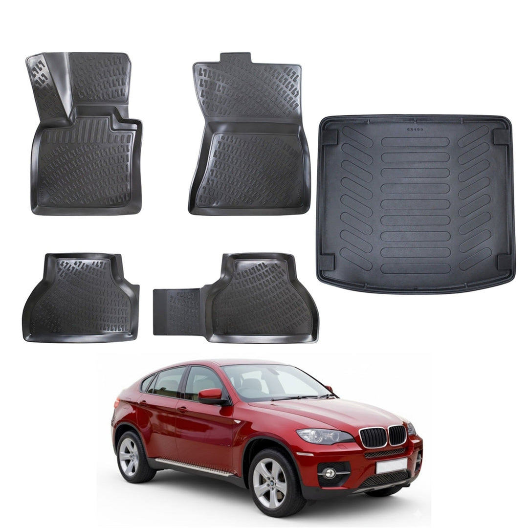 Bmw X6 E71 3D Paspas  ve Bagaj Havuzu | 2008-2014 Arası
