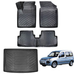 Resmi Galeri görüntüleyicisine yükleyin, Cadillac Escalade 3D Paspas (7 Koltuklu) ve Bagaj Havuzu | 2021 ve Sonrası
