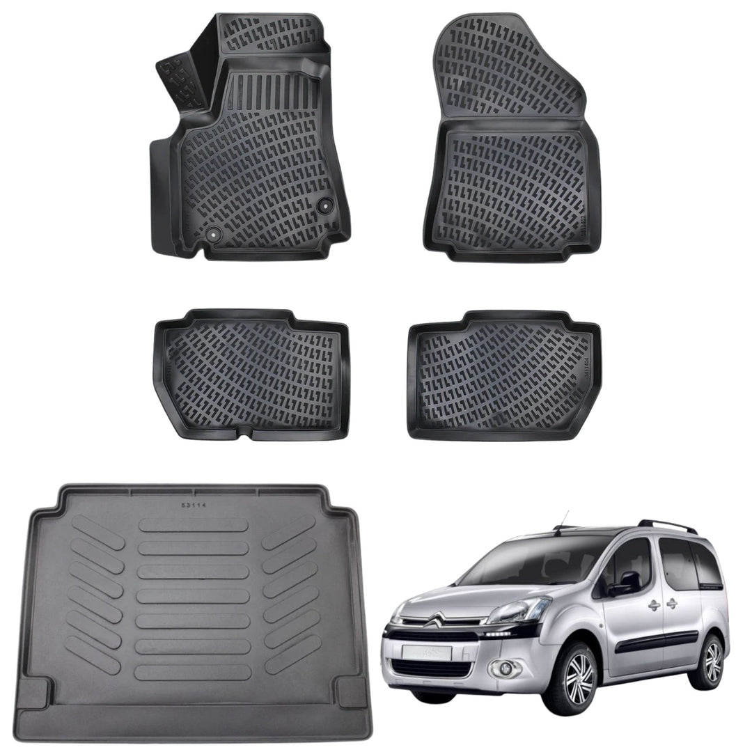 Cadillac Escalade ESV 3D Paspas (8 Koltuklu) ve Bagaj Havuzu | 2021 ve Sonrası