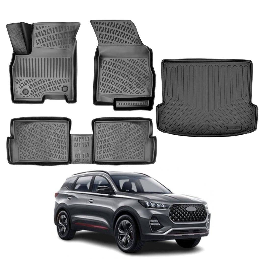 Chery Tiggo 7 Pro 3D Paspas  ve Bagaj Havuzu | 2020-2025 Arası