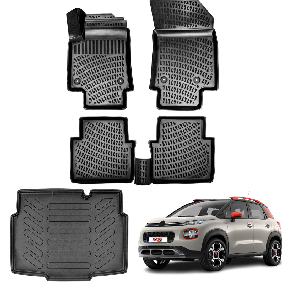 Chery Tiggo 8 Pro 3D Paspas (5 Koltuklu, Luxury Paket) ve Bagaj Havuzu | 2020-2025 Arası