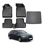Resmi Galeri görüntüleyicisine yükleyin, Chevrolet Cruze 3D Paspas  ve Bagaj Havuzu | 2008-2016 Arası, HB