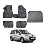 Resmi Galeri görüntüleyicisine yükleyin, Citroen Berlingo 3D Paspas  ve Bagaj Havuzu | 2008-2018 Arası