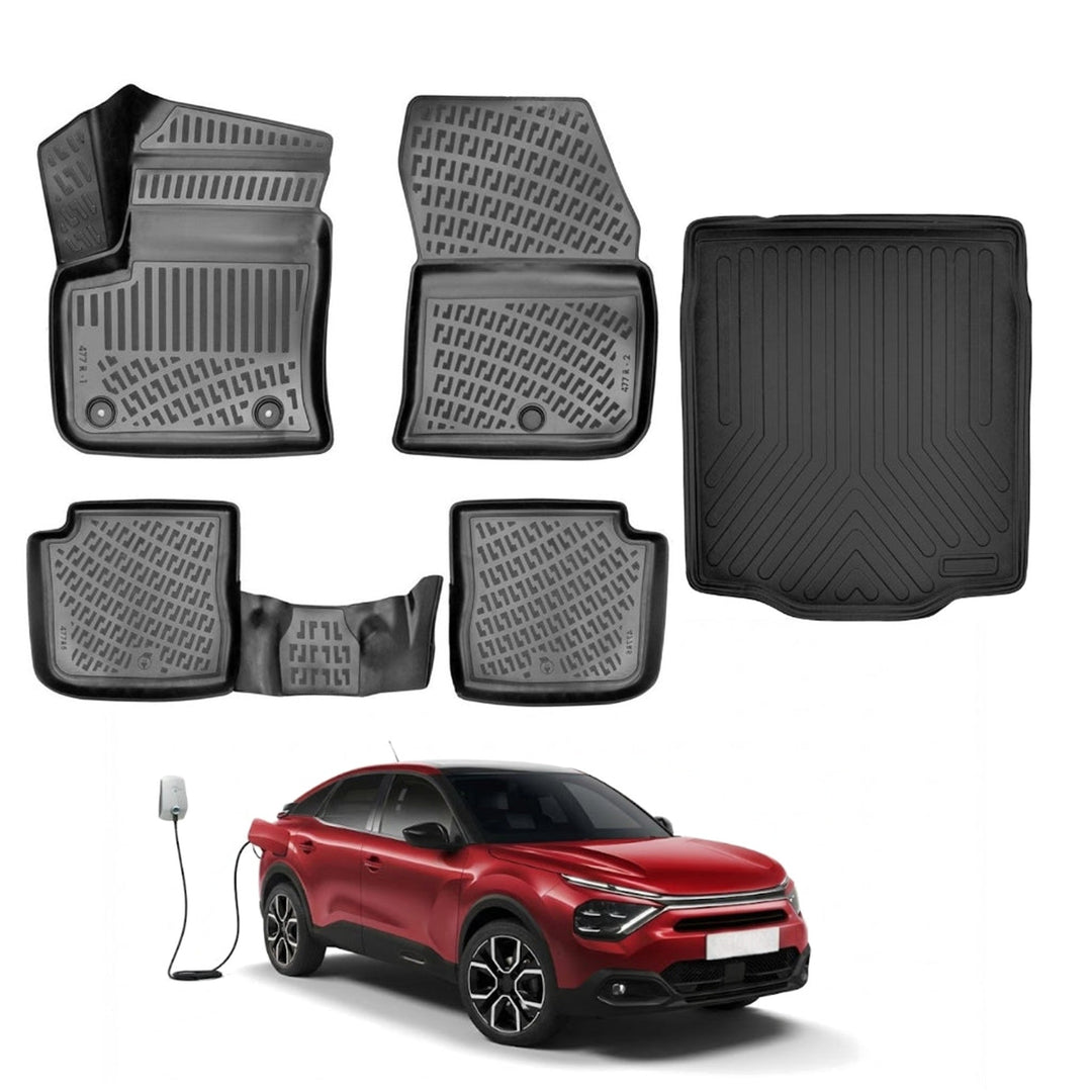 Citroen E-C4 X 3D Paspas (Elektrikli) ve Bagaj Havuzu | 2023 ve Sonrası