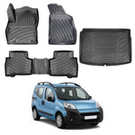 Resmi Galeri görüntüleyicisine yükleyin, Citroen Nemo 3D Paspas  ve Bagaj Havuzu | 2007 ve Sonrası