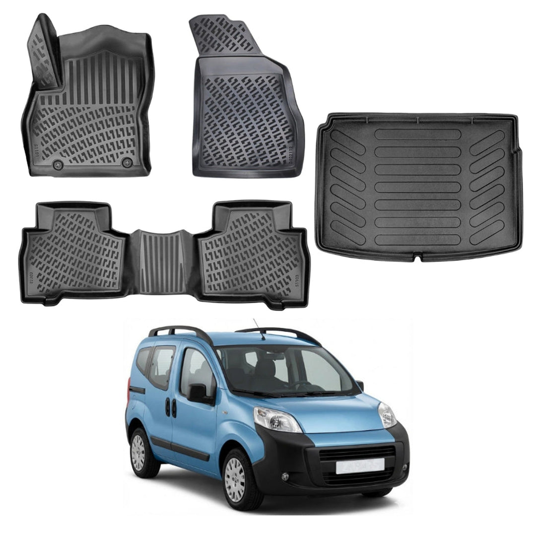 Citroen Nemo 3D Paspas  ve Bagaj Havuzu | 2007 ve Sonrası