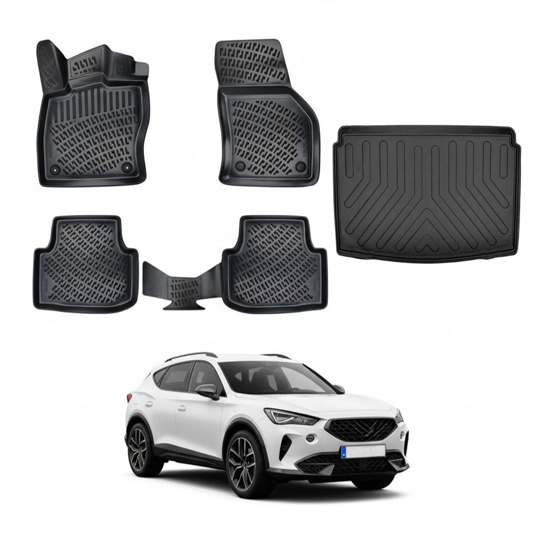 Cupra Formentor 3D Paspas  ve Bagaj Havuzu (Alt Bagaj) | 2020-2023 Arası