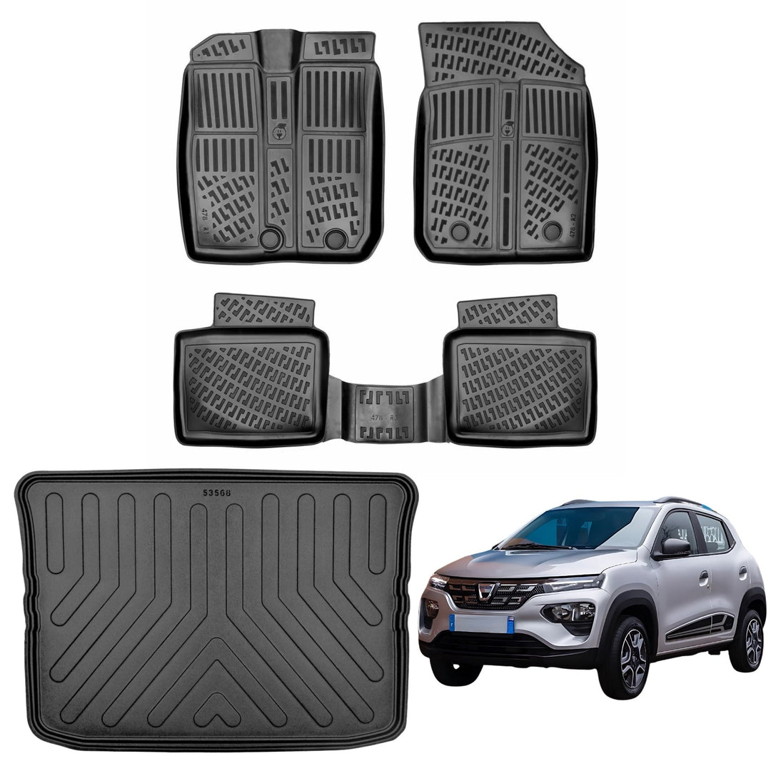 Cupra Leon 3D Paspas (Manuel Vites) ve Bagaj Havuzu (Üst Bagaj, Ses Sistemsiz) | 2023 ve Sonrası, HB