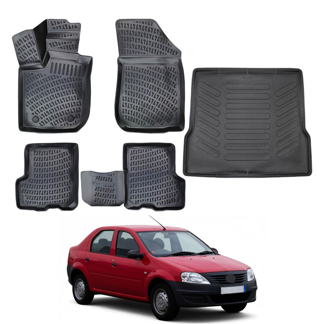 Dacia Logan 3D Paspas  ve Bagaj Havuzu | 2004-2012 Arası, SD
