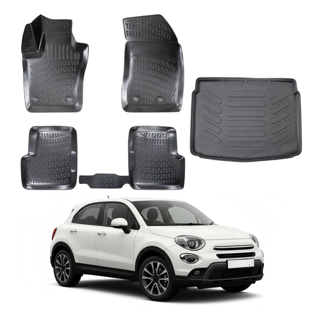 Fiat 500X 3D Paspas  ve Bagaj Havuzu | 2014 ve Sonrası, Cabrio