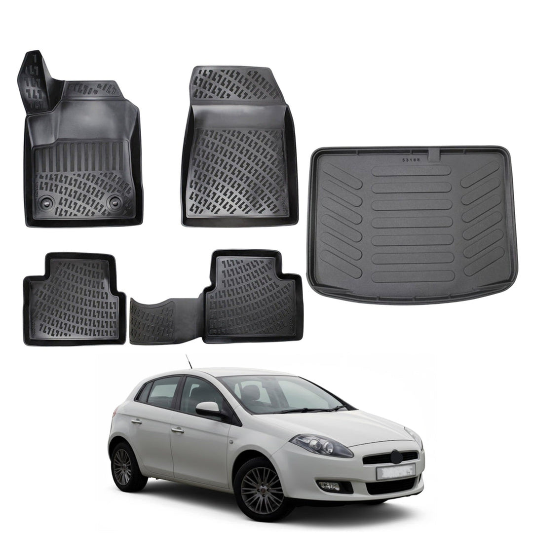 Fiat Bravo 3D Paspas  ve Bagaj Havuzu | 2007-2014 Arası, HB
