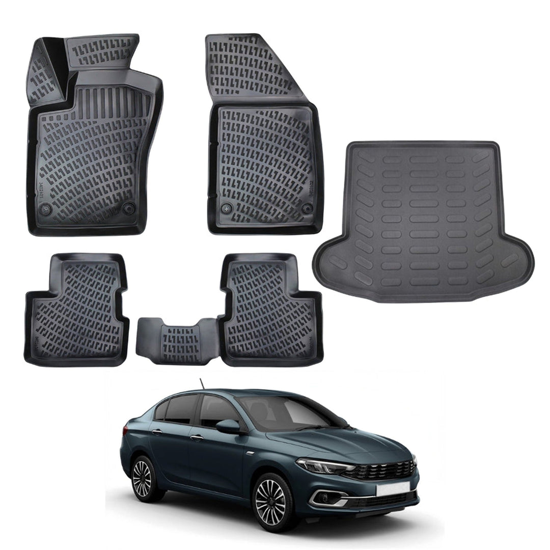 Fiat Egea 3D Paspas  ve Bagaj Havuzu | 2015 ve Sonrası, SD