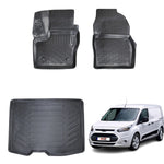 Resmi Galeri görüntüleyicisine yükleyin, Fiat Fiorino 3D Paspas (Benzinli) ve Bagaj Havuzu (Halı Zeminli) | 2020 ve Sonrası