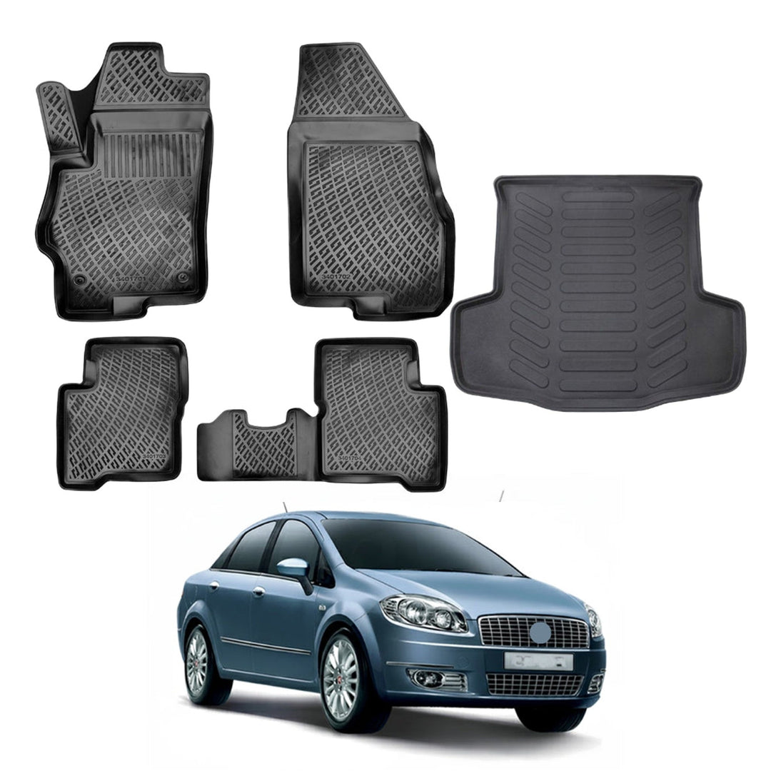Fiat Linea 3D Paspas  ve Bagaj Havuzu | 2007 ve Sonrası, SD