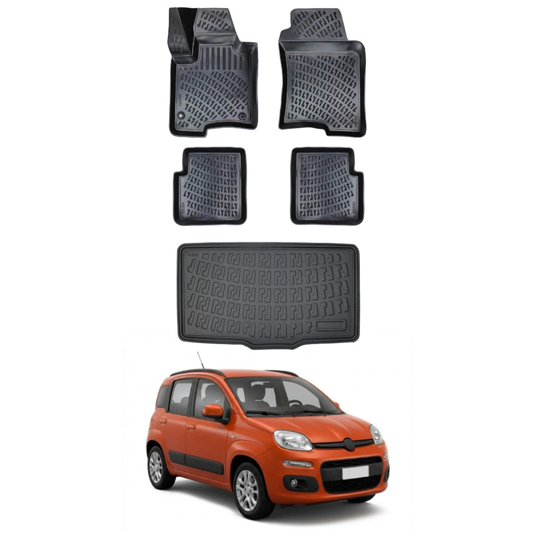 Fiat Panda 3D Paspas  ve Bagaj Havuzu | 2011 ve Sonrası, HB