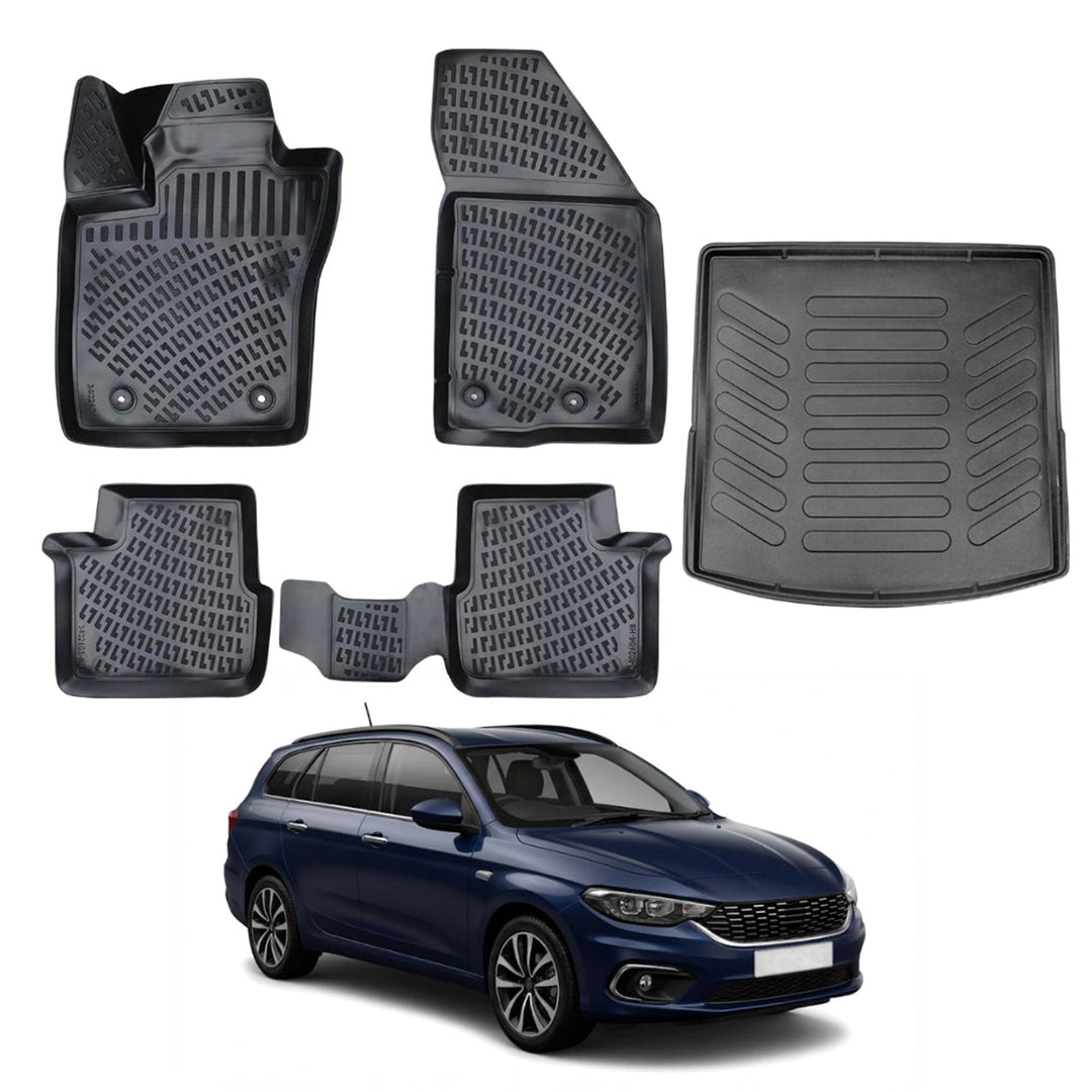 Fiat Tipo Wagon 3D Paspas (EU Versiyon) ve Bagaj Havuzu | 2015 ve Sonrası, SW