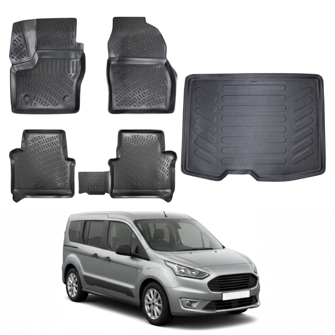 Ford Tourneo Connect 3D Paspas  ve Bagaj Havuzu | 2013-2022 Arası