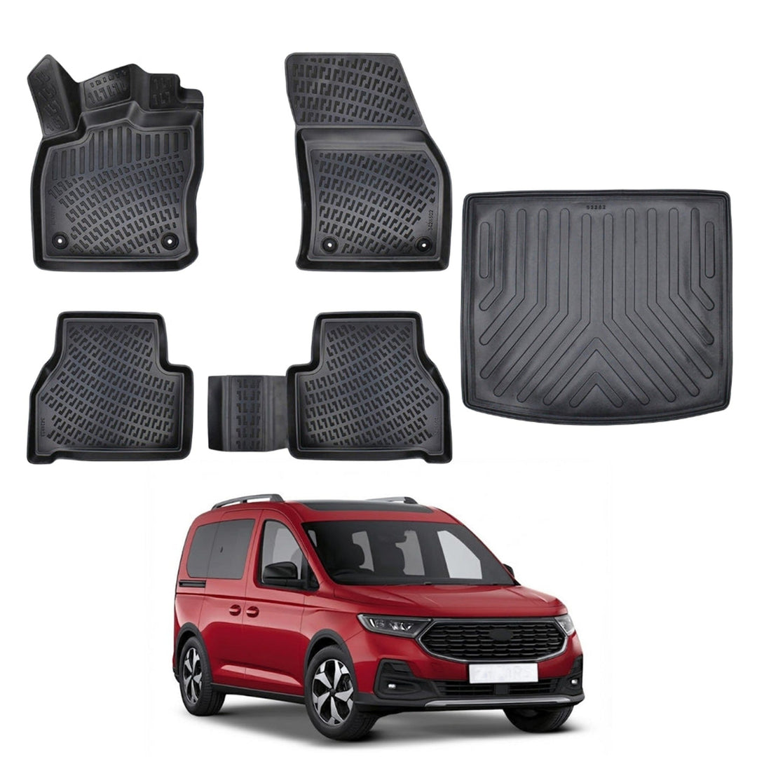 Ford Tourneo Connect 3D Paspas  ve Bagaj Havuzu | 2023 ve Sonrası
