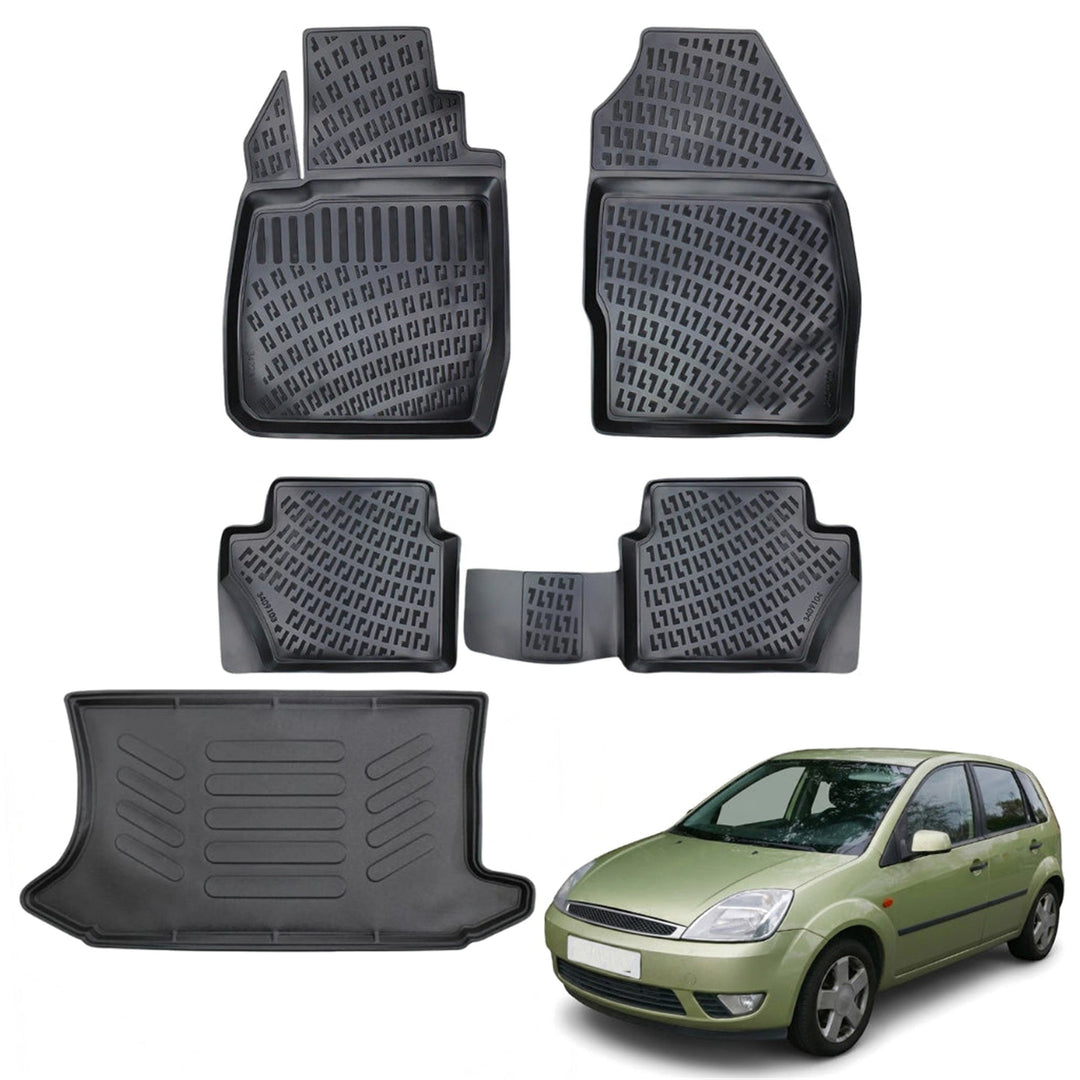 Ford Fiesta 3D Paspas  ve Bagaj Havuzu | 2002-2008 Arası, HB