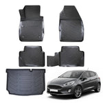 Resmi Galeri görüntüleyicisine yükleyin, Ford Fiesta 3D Paspas  ve Bagaj Havuzu | 2017 ve Sonrası, HB